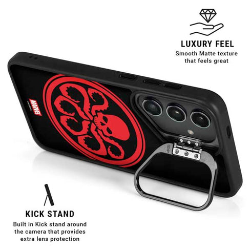 Marvel Captain America Hydra Symbol Galaxy S25 Kickstand Case